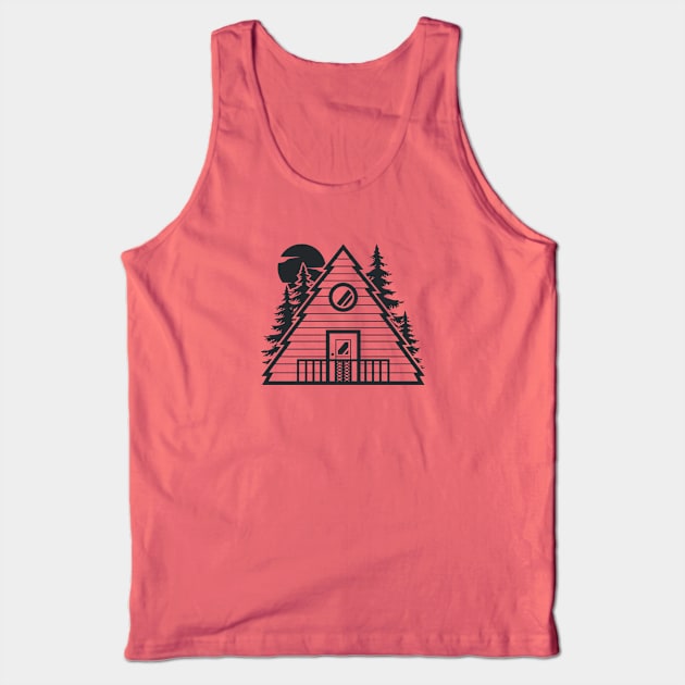 Tiny house in the woods Tank Top by yanmos